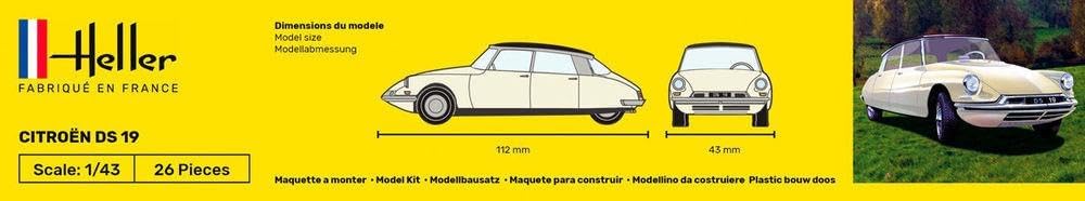 Heller HEL56162 Model Kit, Various