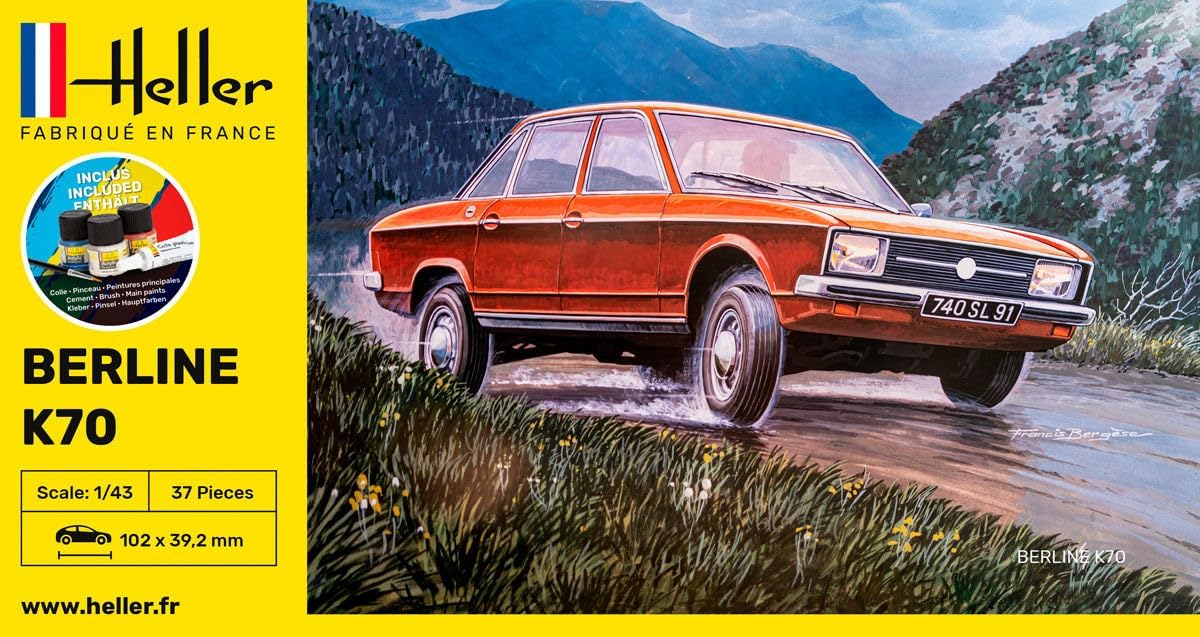 HELLER Joustra Model Car Starter Kit: K70