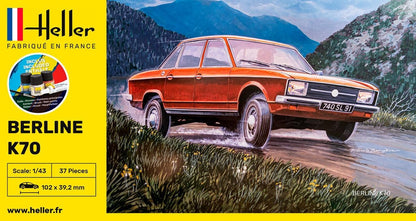 HELLER Joustra Model Car Starter Kit: K70