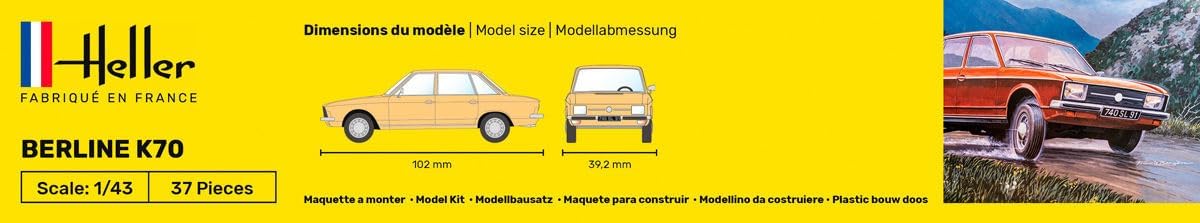 HELLER Joustra Model Car Starter Kit: K70