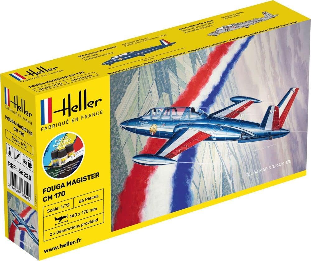 Heller HEL56220 Model Kit, Various