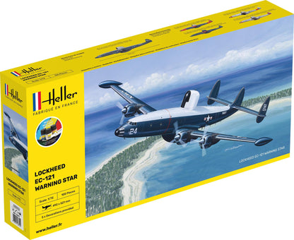 HELLER JOUSTRA Aeroplane model: starter kit: EC 121 warning star