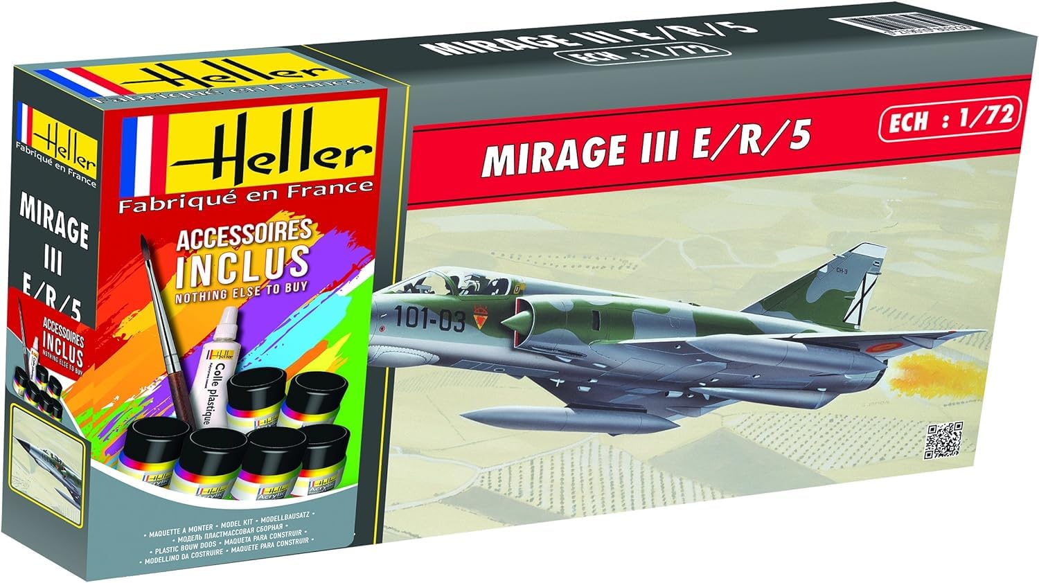 Heller HEL56323 Model Kit, Various