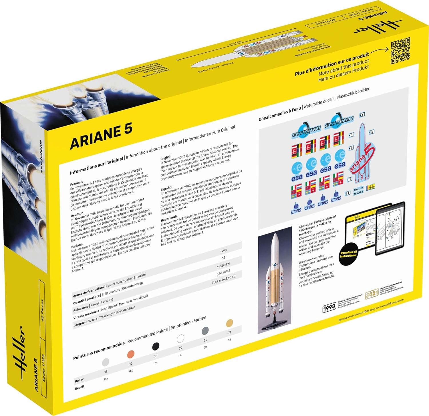 Maquette fusée : Starter Kit : Ariane 5