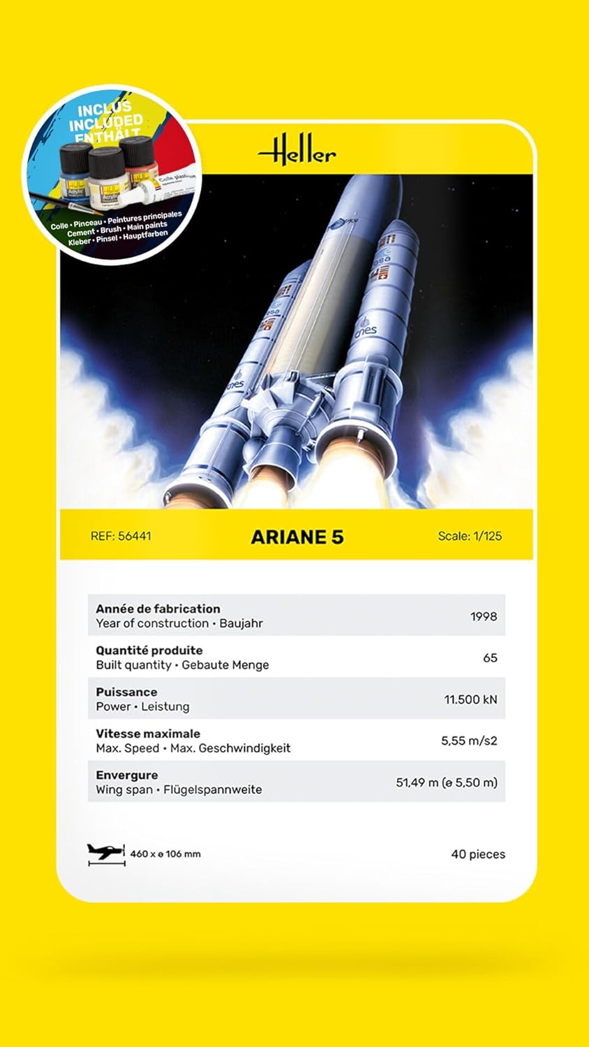 Maquette fusée : Starter Kit : Ariane 5