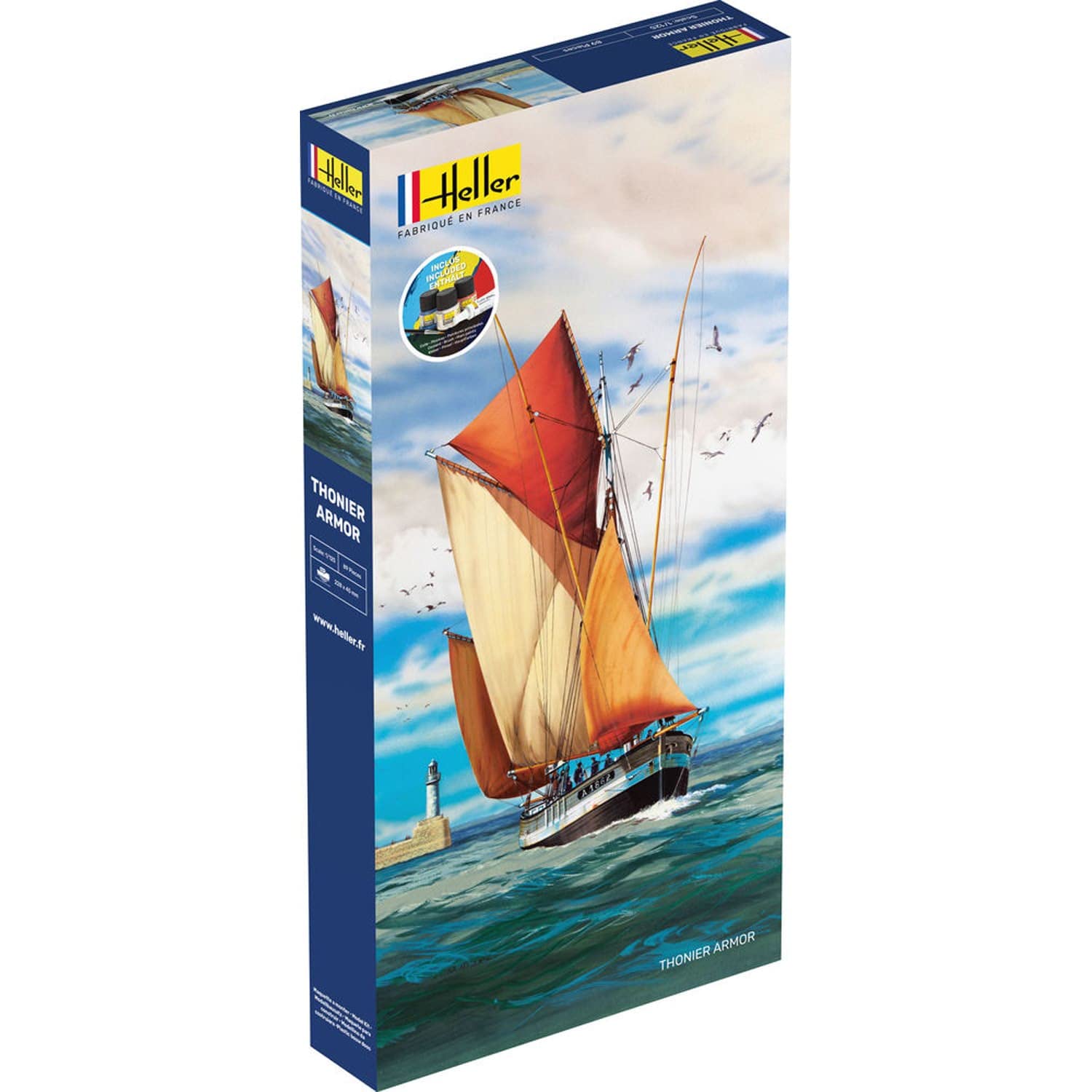Heller HEL56609 Model Kit, Various
