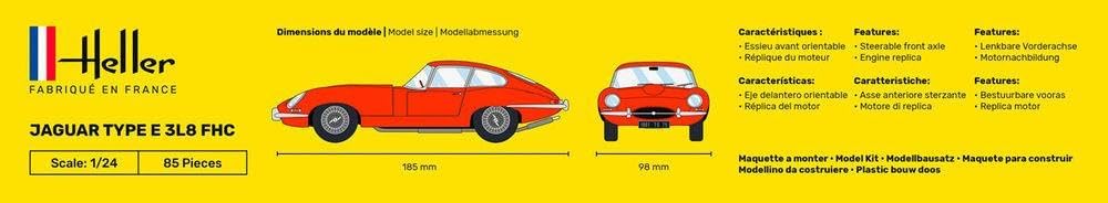 Heller HEL56709 Model Kit, Various
