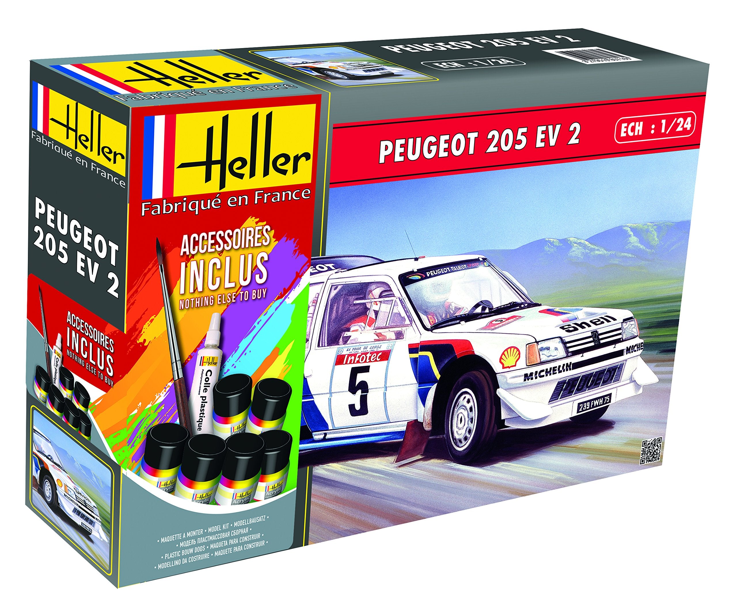 Heller HEL56716 Model Kit, Various