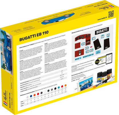 Heller Maquette voiture : Starter Kit : Bugatti Eb 110