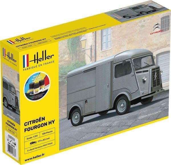 Heller 1:24 Gift Set - Citroen Fourgon HY