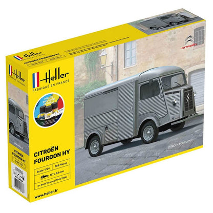 Heller 1:24 Gift Set - Citroen Fourgon HY