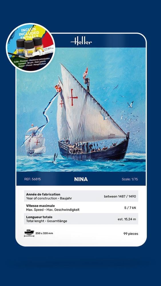 Heller HEL56815 Model Kit, Various