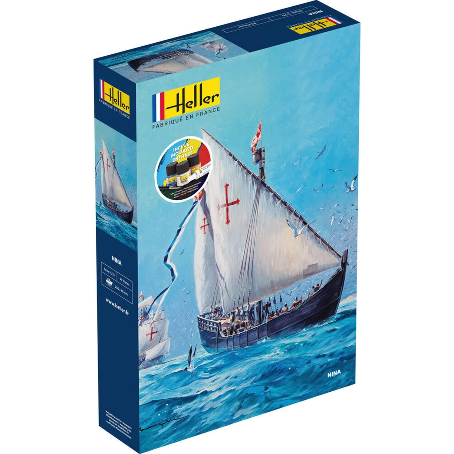 Heller HEL56815 Model Kit, Various