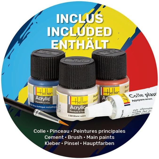 Heller HEL57201 Plastic Model kit, Various