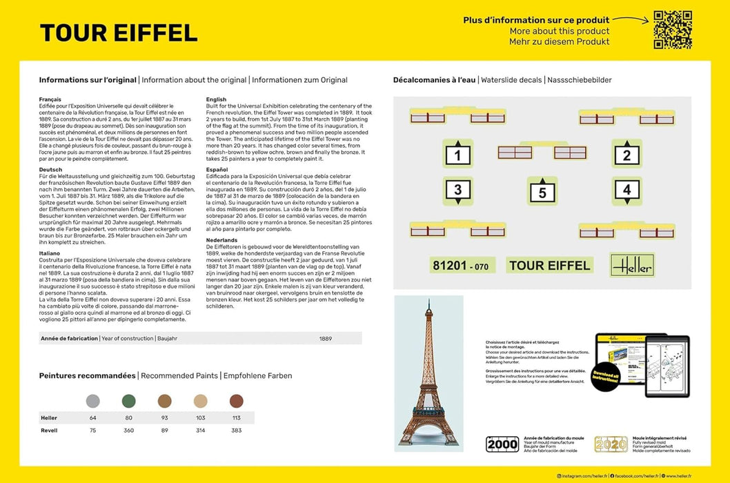 Heller HEL57201 Plastic Model kit, Various