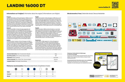 Heller - 1/24 Starter Kit Landini 16000 Dt