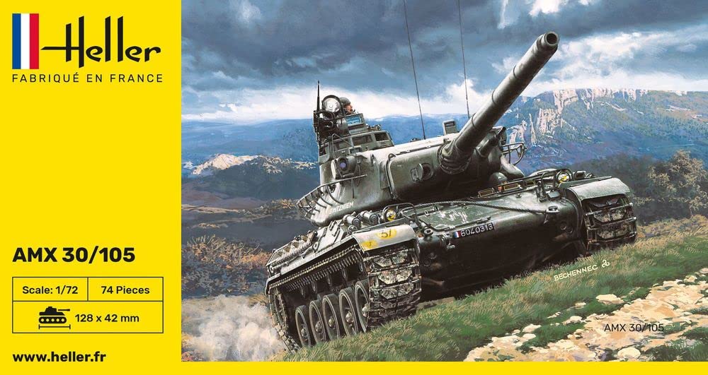 Heller 79899 1:72 Scale AMX 30/105 Model