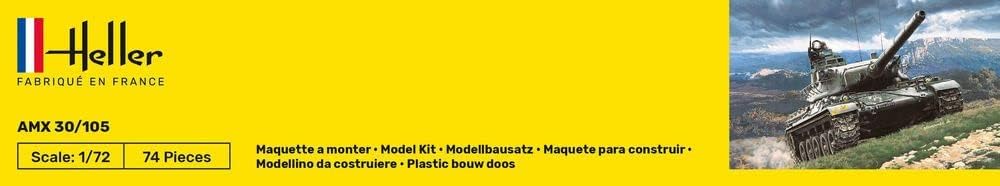 Heller 79899 1:72 Scale AMX 30/105 Model