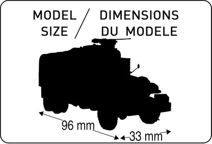 Heller 79996 1:72 Scale GMC Cckw 353 Model