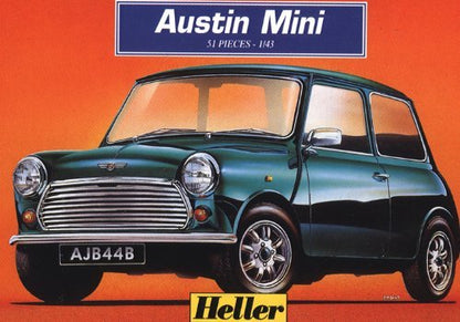 Heller 80153 1:43 Scale Austin Mini Model,71 mm x 34 mm x 51 mm