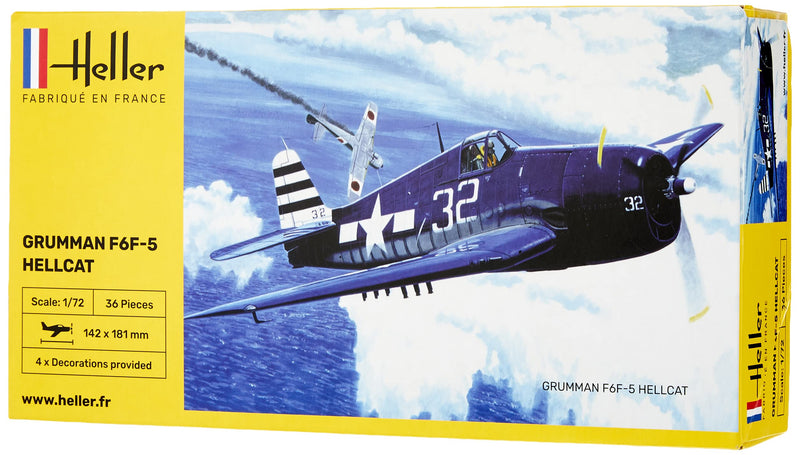 Heller 80272 1:72 Scale F6F-5 Hellcat Model
