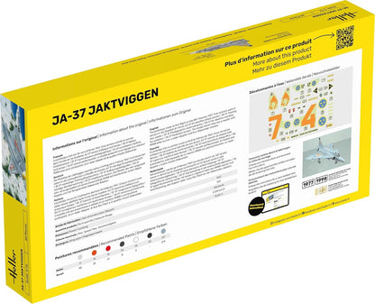 Heller JA 37 Jaktviggen Airplane Model Building Kit