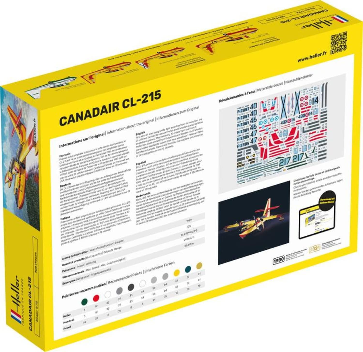 Heller HEL80370 Model Kit, Various