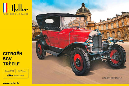 Heller - 1/24 Citroen 5cv Trefle