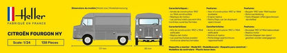 Heller HEL80767 Citroen Model Kit, Various