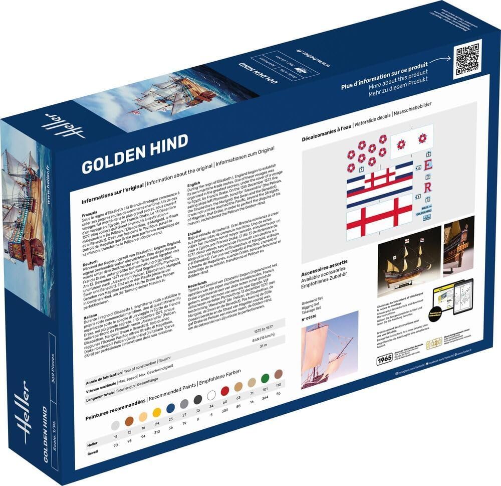 Heller HEL80828 Model Kit, Various