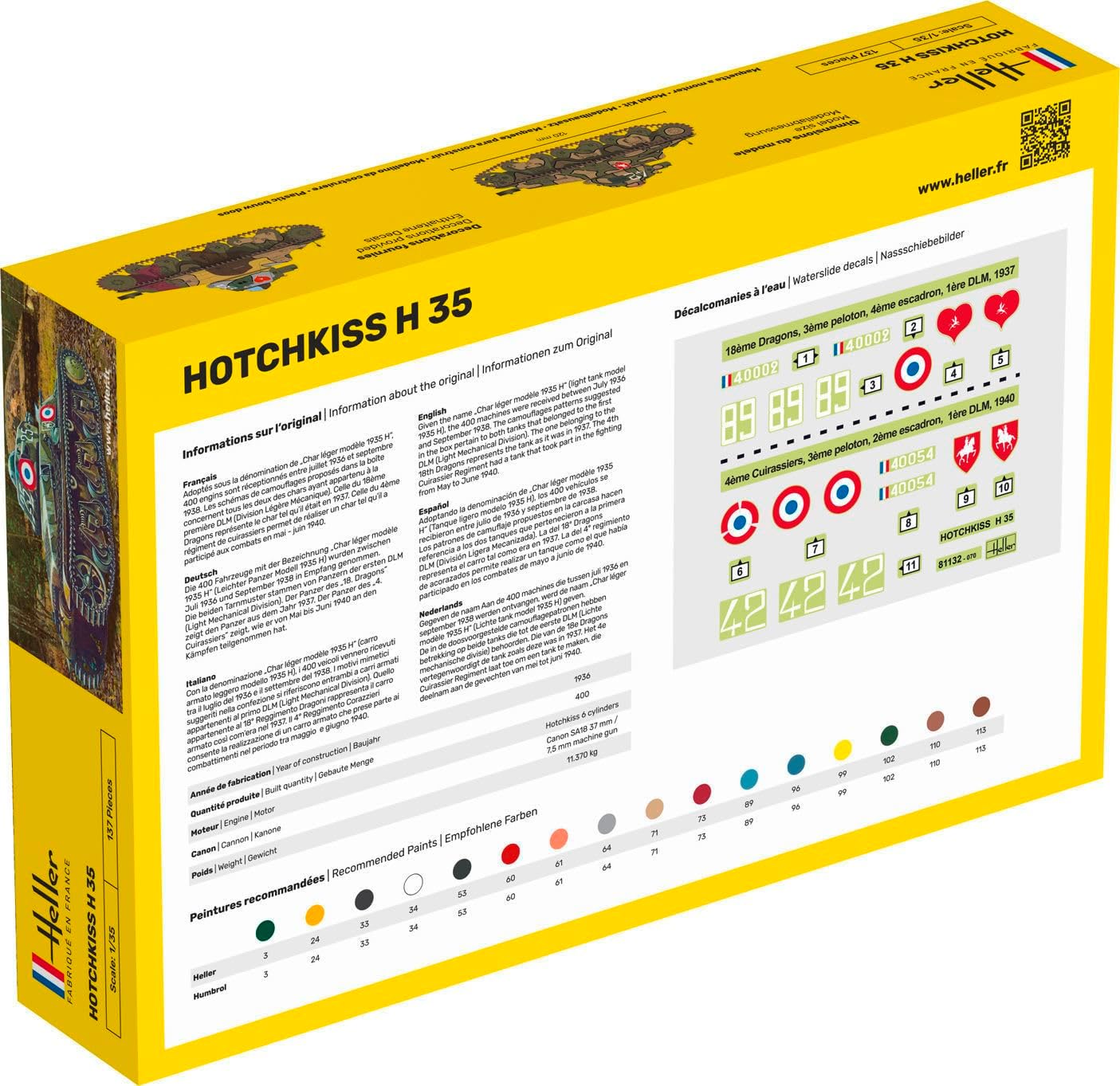 Heller - 1/35 Hotchkiss H 35