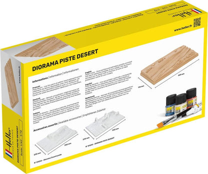 Heller HEL81253 1:72-Diorama (Piste Desert)