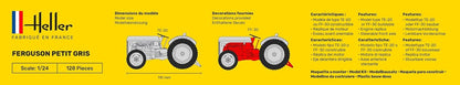 Heller HEL81401 Massey Ferguson Model Kit, Various