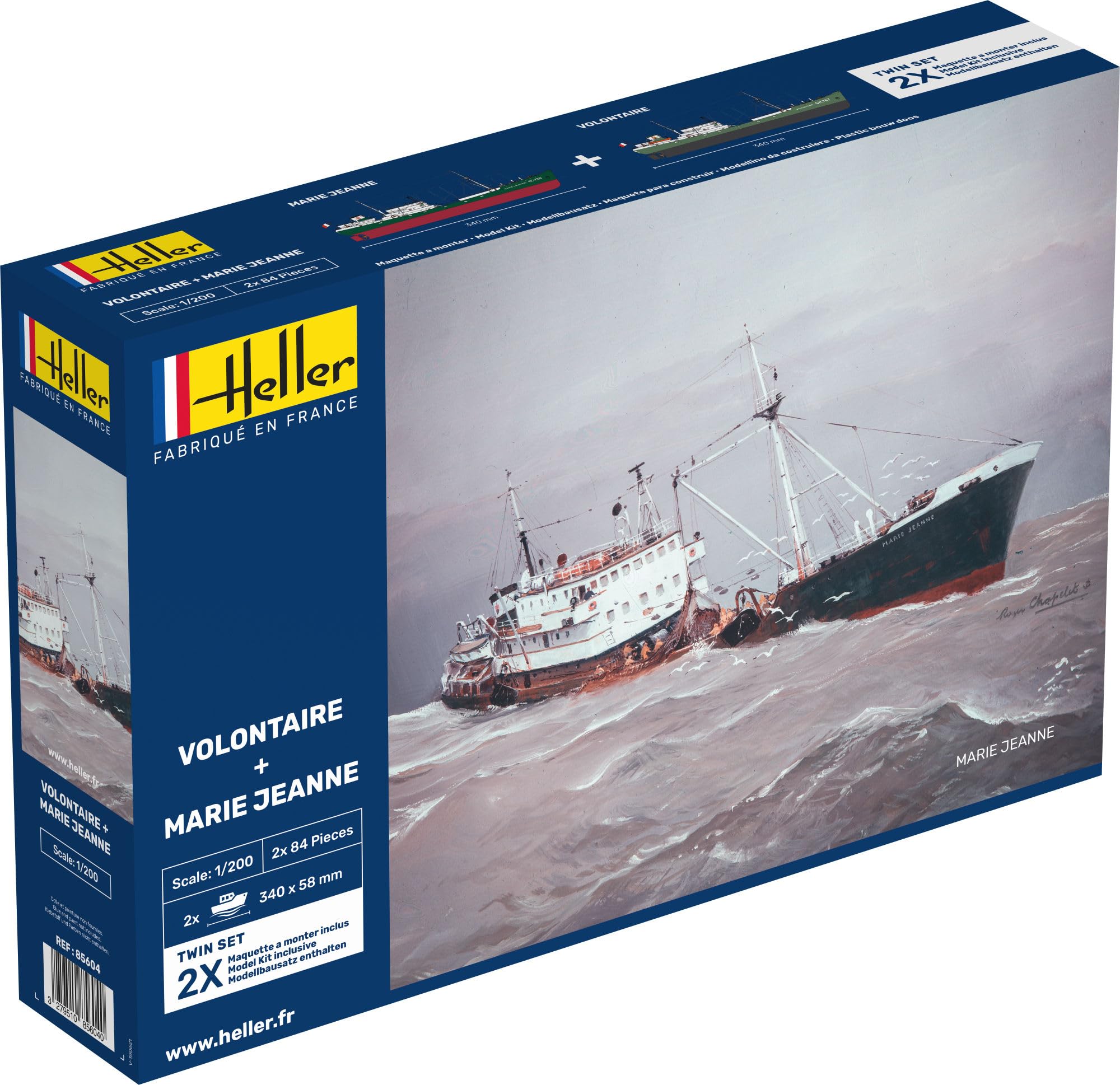Heller HEL85604 Plastic Model kit, Various