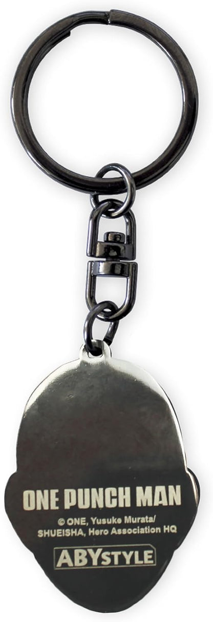 ONE PUNCH MAN - Metal Keychain - Saitama