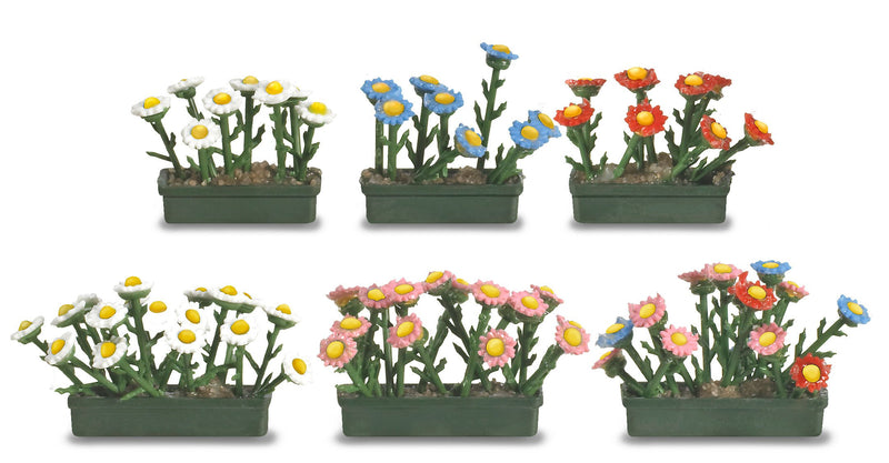 Busch - Blumenkasten-set H0