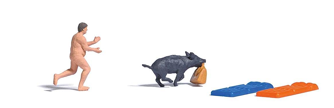 Busch - A-set: Wildschweinalarm H0 (5/21) * - BU7948