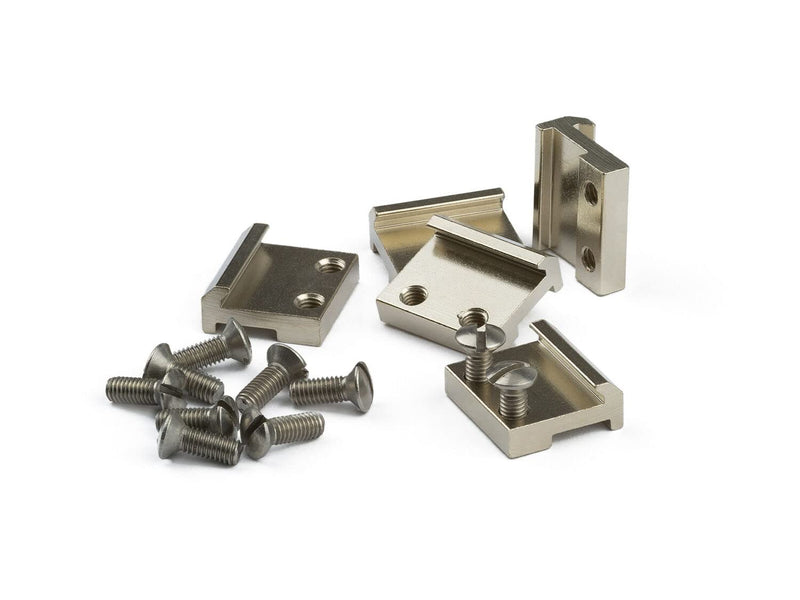 Massoth - Rail Clamps G Scale Nickel-plated 15mm 50/pack (?/21) *