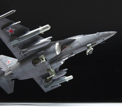 Zvezda Militär 4818 1:48 YAK-130 Mitten Model, Plastic Kit for Assembly, Detailed Replica, Unvarnished