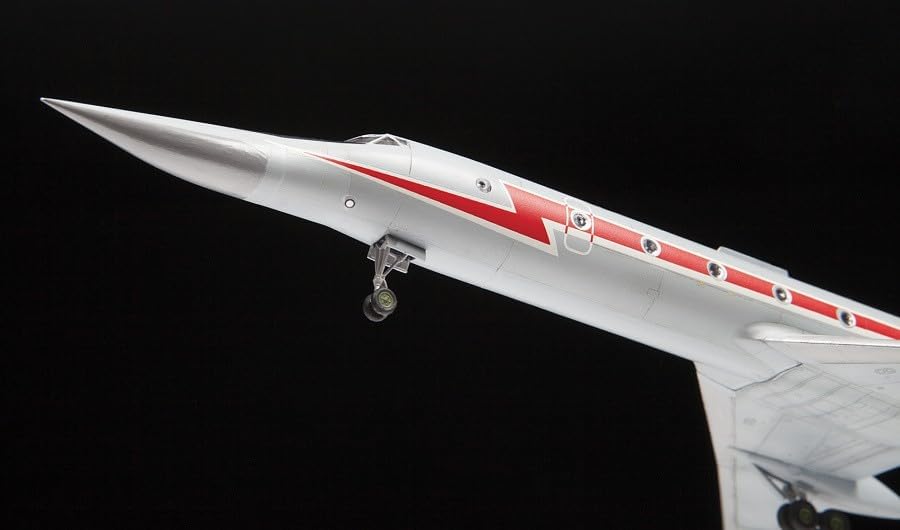 Zvezda 1:144 Tupolew TU-134 UBL Training Lone, maqueta de plástico, Kit de construcción para Montaje, réplica Detallada, Multicolor (7036