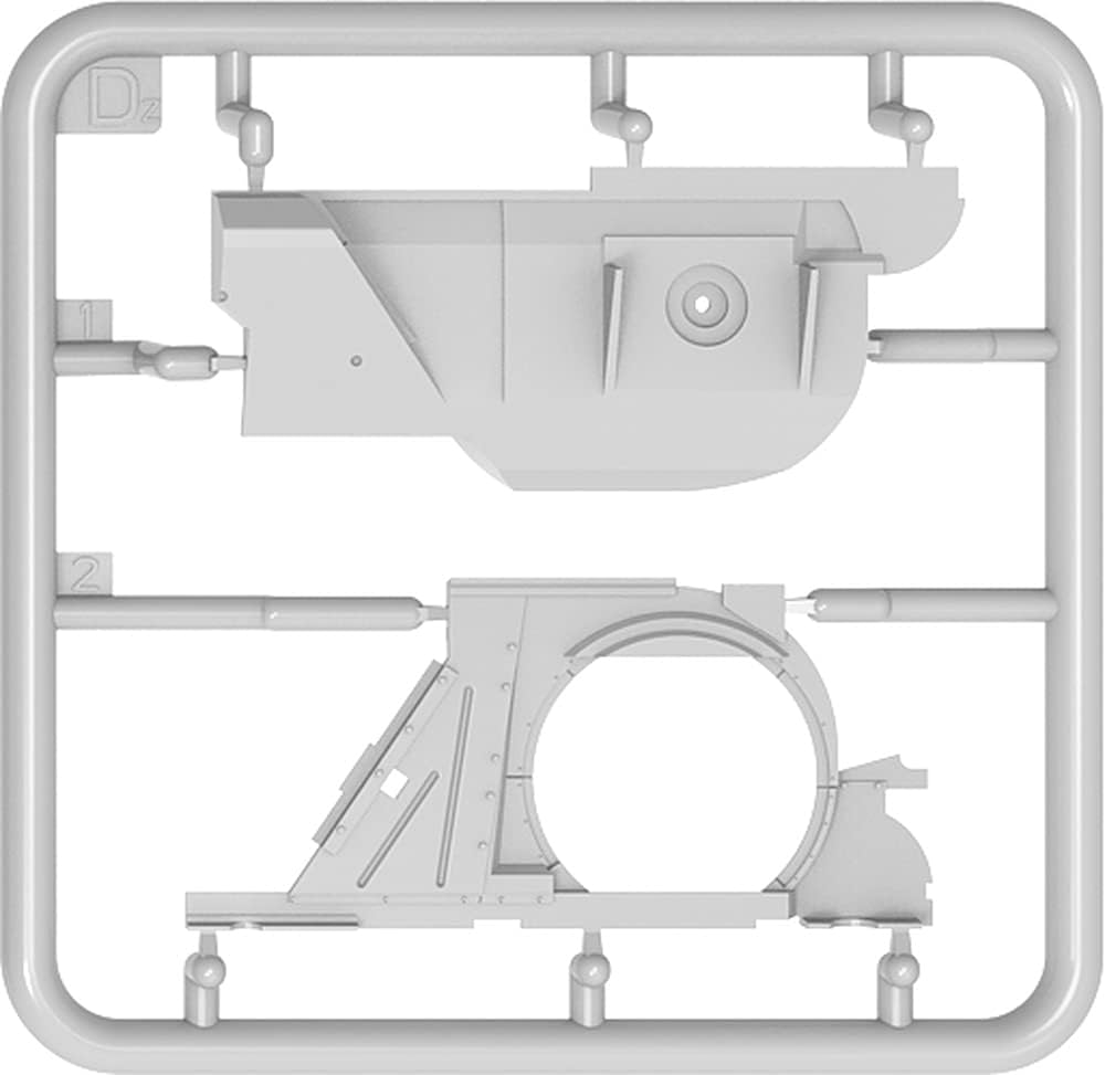 Miniart 37073 Unassembled Plastic Model kit, Grey