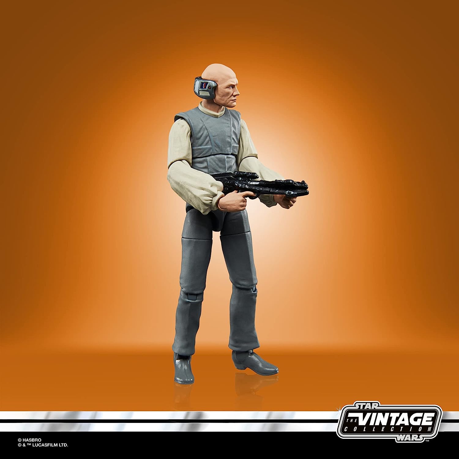 Star Wars Hasbro The Vintage Collection Lobot Toy, 9.5cm Scale The Empire Strikes Back Figure for Ages 4 and Up