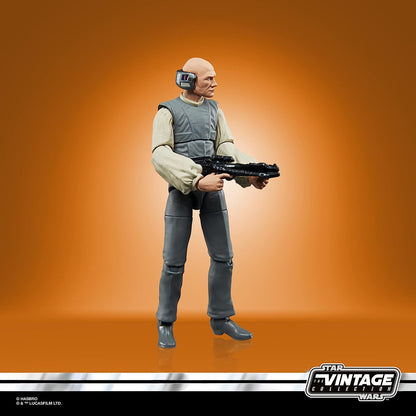 Star Wars Hasbro The Vintage Collection Lobot Toy, 9.5cm Scale The Empire Strikes Back Figure for Ages 4 and Up