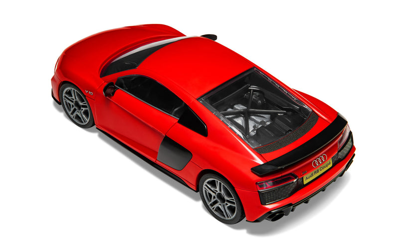 QUICKBUILD Audi R8 Coupe Modellbausatz, Rot/Ausflug, Einfarbig (Getaway Solids)