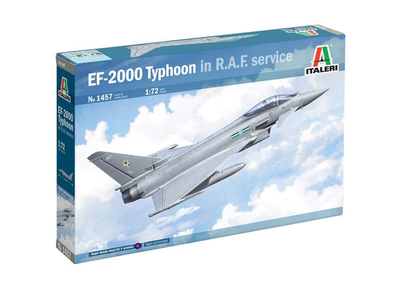 Italeri 1457 British Eurofighter Typhoon EF-2000 1:72 Model Kit