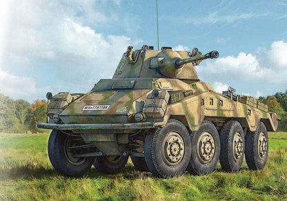 Italeri 6572 Sd.Kfz.234/2 Puma 1:35 Plastic Tank Model Kit