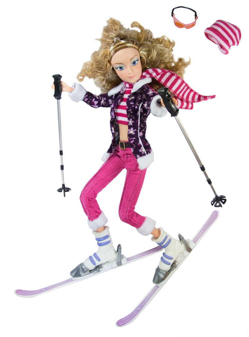 Jaegerndorfer JaegerndorferJC10018 Stylish Winter Doll, 28 cm, Multi-Color