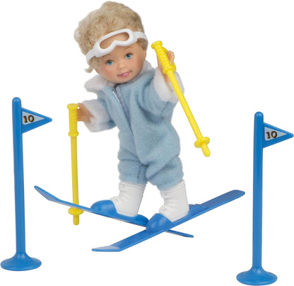 Jaegerndorfer jaegerndorferjc15020 Schule Kinder Paula mit Ski Spielzeug Fahrzeug