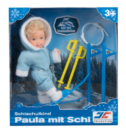 Jaegerndorfer jaegerndorferjc15020 Schule Kinder Paula mit Ski Spielzeug Fahrzeug