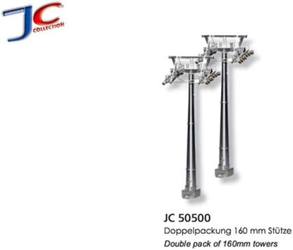 Jaegerndorfer JaegerndorferJC50500 SB H0 Support Set, 2 x 160 mm, Multi-Color